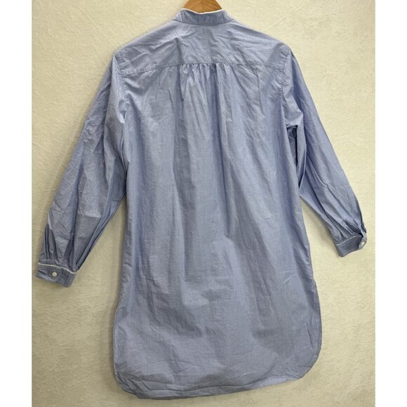J. Peterman Women's Blue Long Sleeve Tunic Dress Size Large - Picture 9 of 9